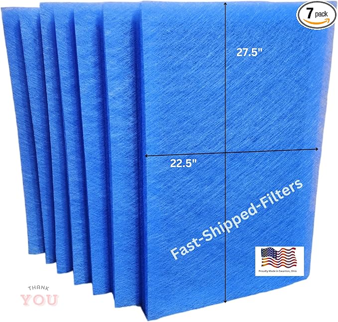 Fast-Shipped-Filters 7 Pack Replacement Filter Pads Compatible by Unknown