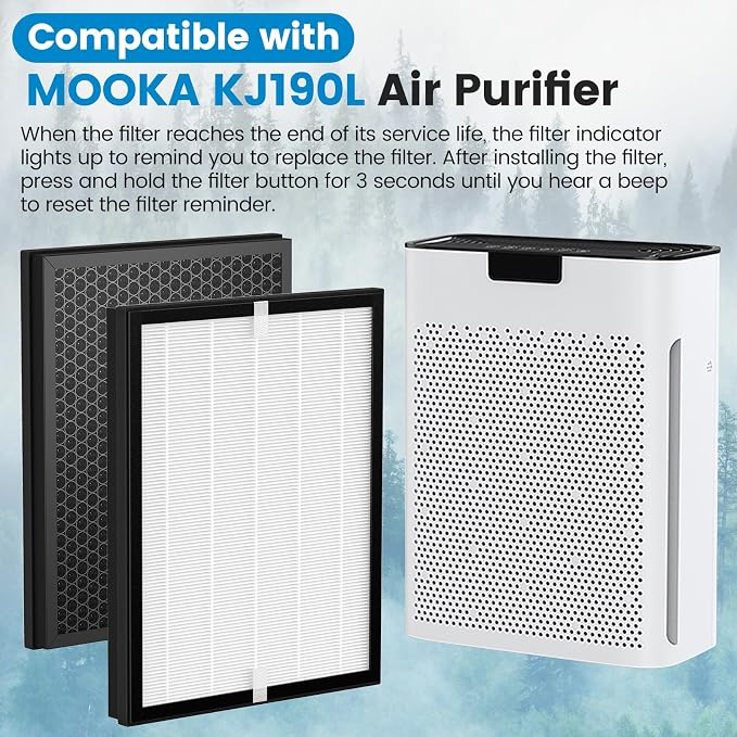 3 Pack KJ190L Filter Replacement Compatible - Image 3