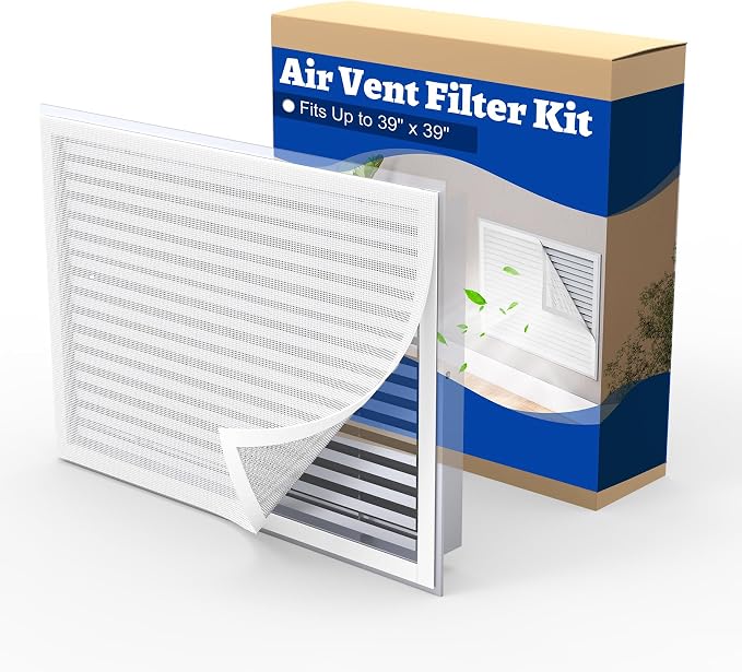 Air Vent Filter Kit, Easy Air Flow, Air Vent Filters by Wintcomfort