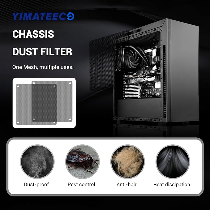 120mm Fan Dust Filter PC - Image 3