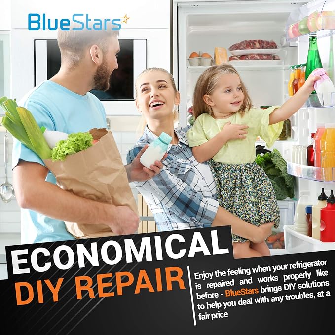 BlueStars WP2260518W 2260502W Refrigerator Water Filter Cap Replacement - Image 6