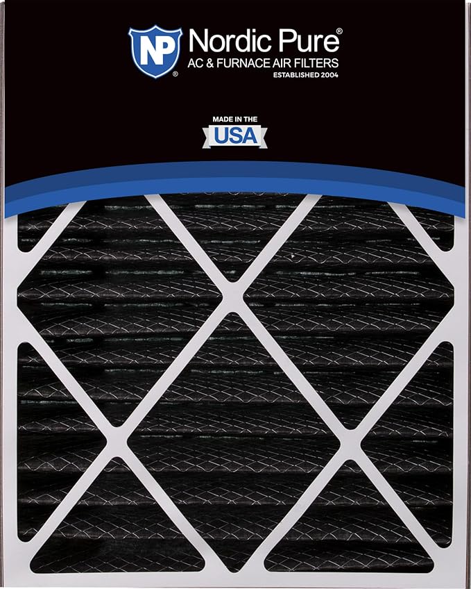 Nordic Pure 20x25x5 Air Bear AC Filter Replacement MERV 10 Pleated + Carbon 2 - Image 5