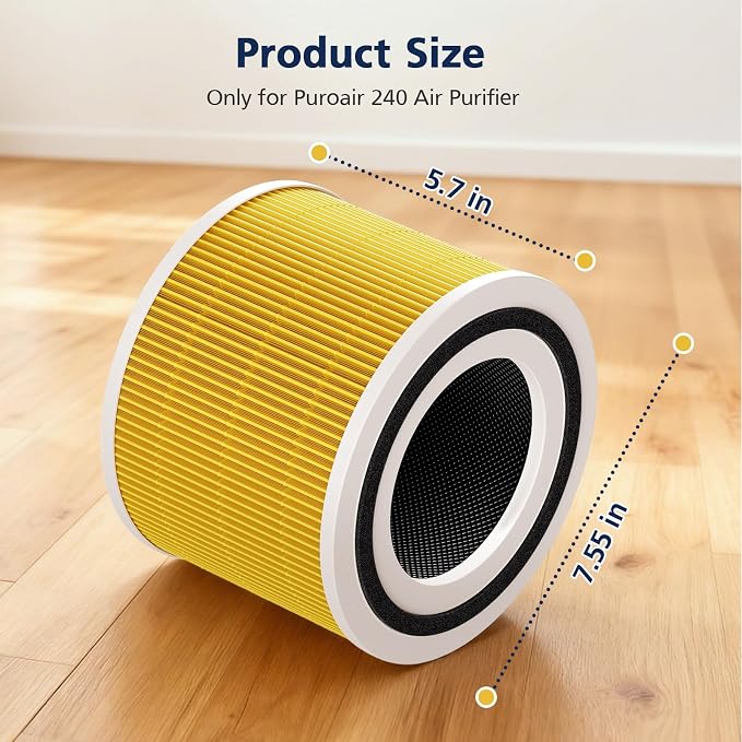 240 Filter Replacement for Puroair 240 Air Purifier, 240 Filter for Puro - Image 5