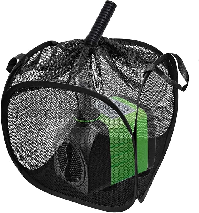 1Pcs Pop Up Pond Filter Bag 7inch Stainless Steel Wire Water Pump Barrier Box by Voccos