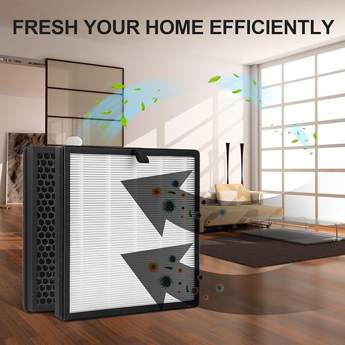 4 Packs Replacement Filter Compatible - Image 7