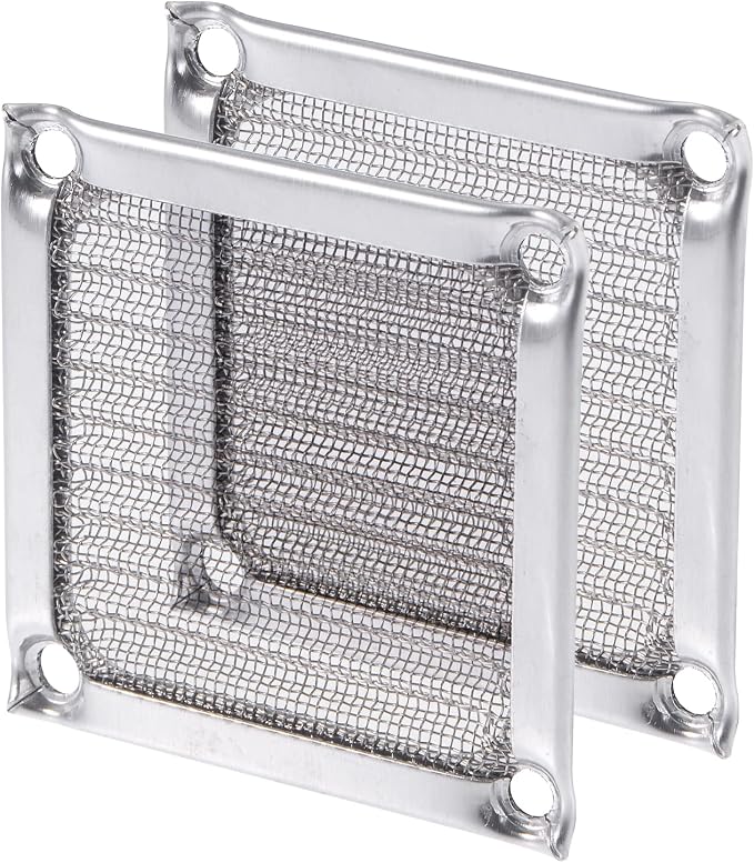 MECCANIXITY 60mm Computer Fan Filter Grills Stainless Steel Mesh Dustproof Case by MECCANIXITY