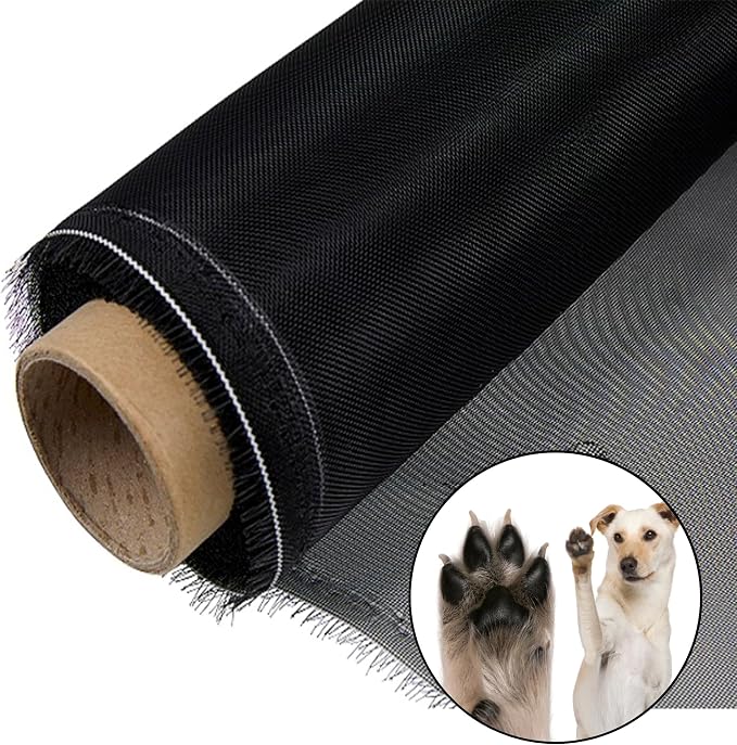 Premium Window Screen Replacement DIY KIT 39" 51" Blocks Rain, Pet Scratch - Image 5