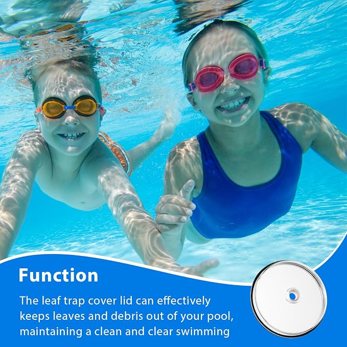 Sand Filter Pump Replacement Parts, 11480 Pool Leaf Trap Cover Lid - Image 7