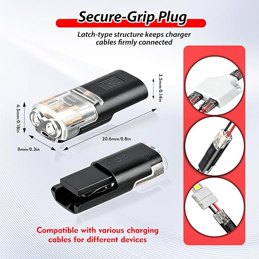 100PCS 2-Pin Double Wire Plug in Connector - Image 2
