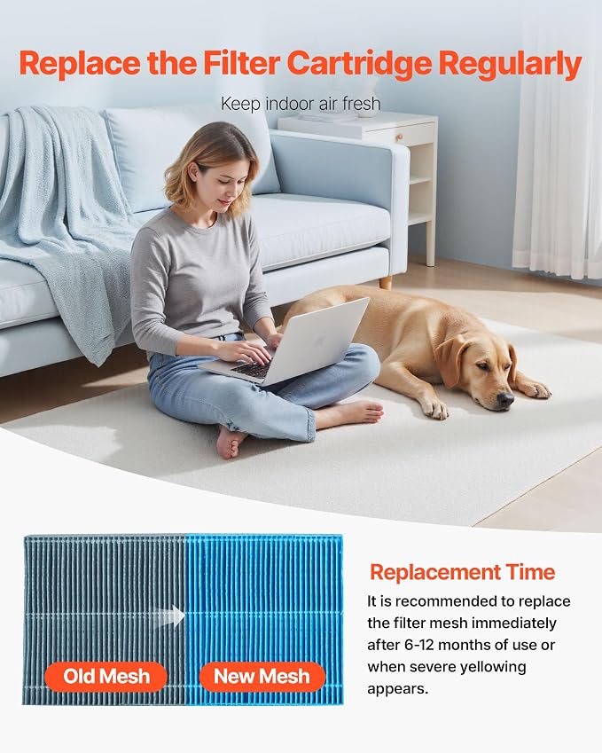 VEVOR Air Purifier Filter Replacement, Compatible - Image 6