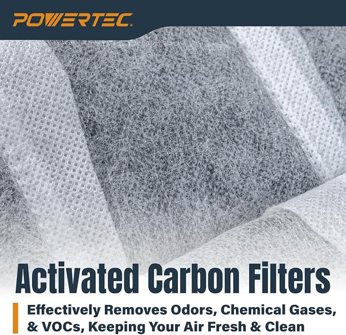 POWERTEC 1 Micron Activated Carbon Inner Air Filters - Image 4