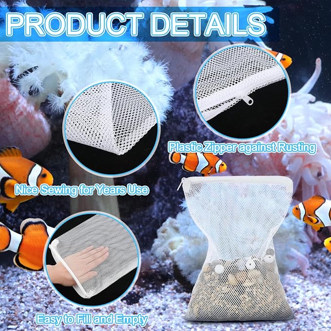 Abbylike 10pcs Large Filter Media Bags - Image 3