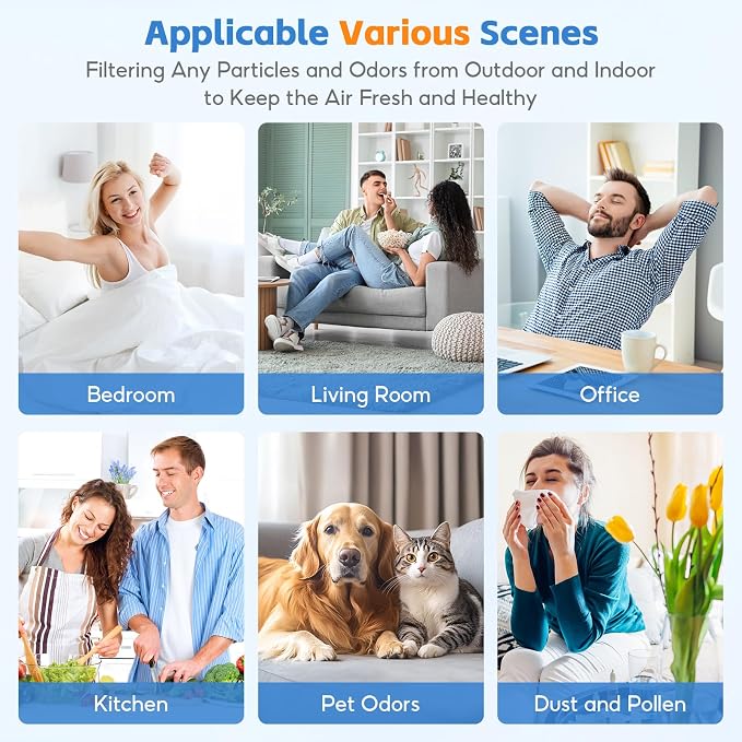 3 Pack Replacement Filters Set compatible - Image 7
