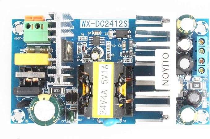 NOYITO AC to DC Isolated Power Supply Module DC 24V 4A 5V 1A Dual Output Power - Image 8