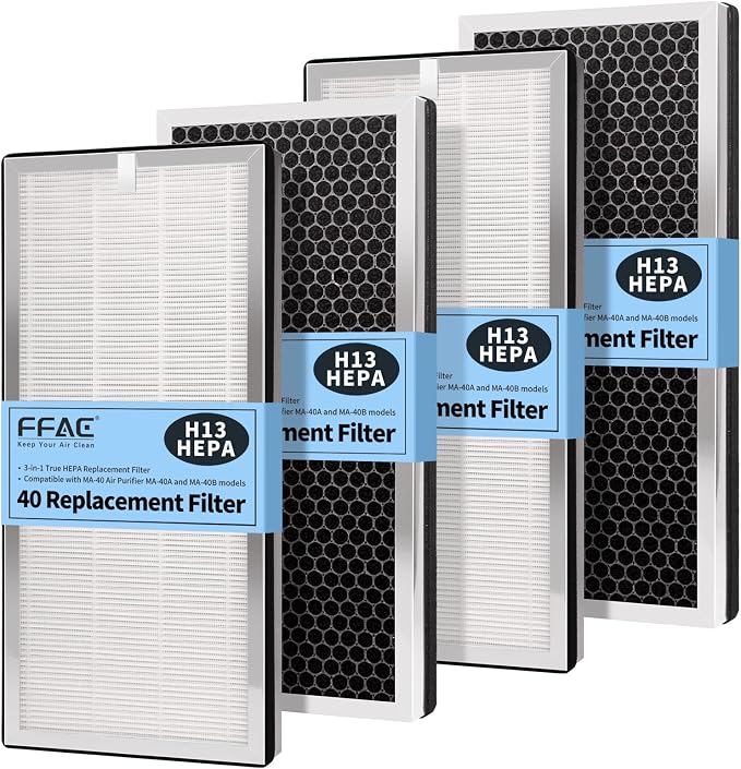 4 Pack MA-40 Replacement Filter Compatible by Unknown