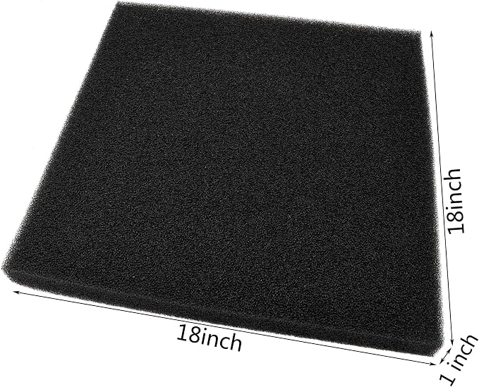 Aquarium Filter Bio Sponge Pad, Foam Sponges Filter Media, Cut fit it Filter - Image 2