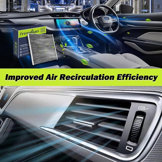 Treeligo 2 PACK CF10134 Cabin Air Filter Compatible - Image 5