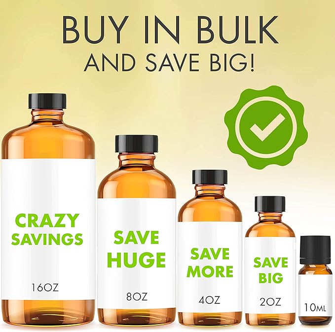 Sun Essentials Oils - 2 oz Eucalyptus Essential Oil with Dropper for Diffuser, Skin, Aromatherapy Massage, Humidifier, Scent for Candle, Lotion & Soap Making at Home, Fragrance for Room