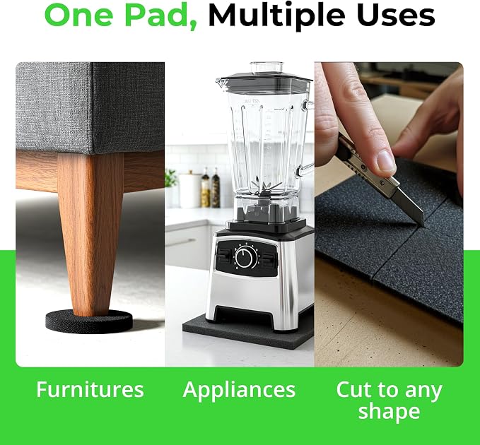 XCEL Neoprene Foam AntiVibration Pads - Image 3
