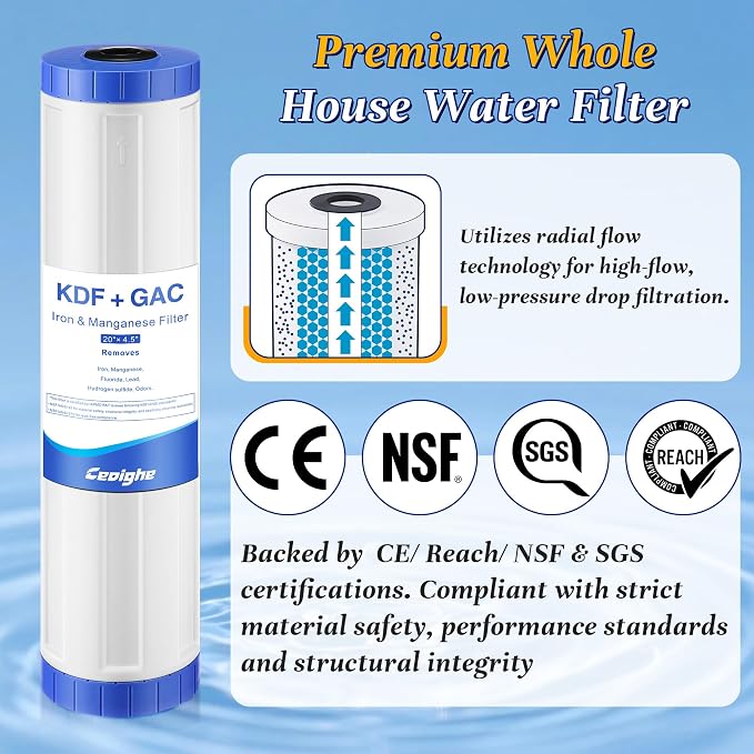 KDF-20BB & GAC Carbon Water Filter - Image 5