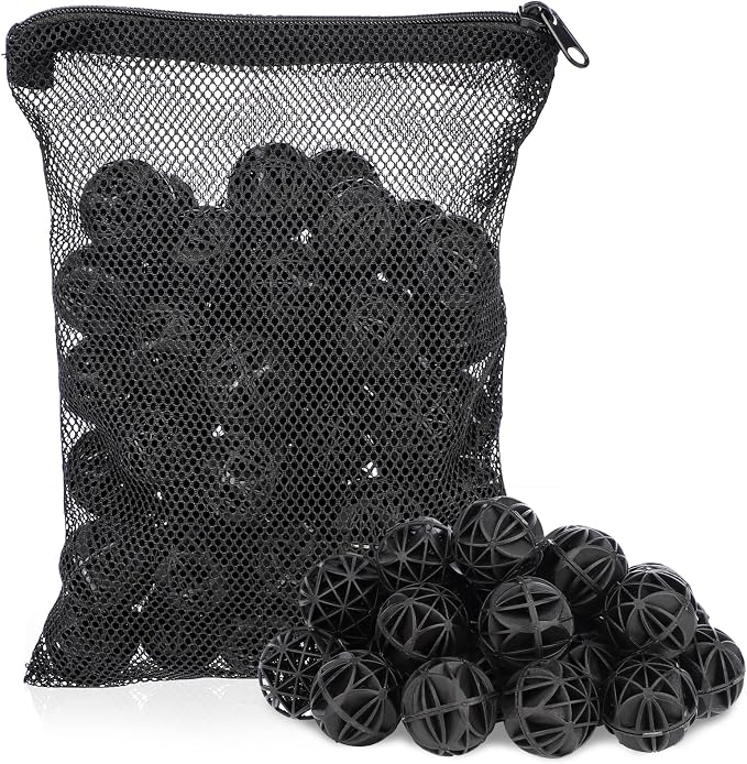 Segarty Aquarium Bio Balls, 1 inch Koi Pond Filter Media Bio Ball by Segarty