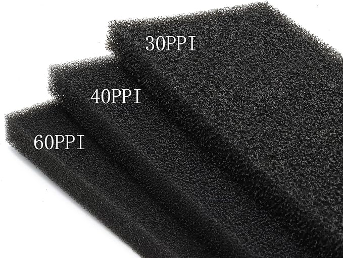 ALEGI Aquarium Filter Sponge Pad 30PPI / 40PPI / 60PPI Bio Sponge Filter Media - Image 4