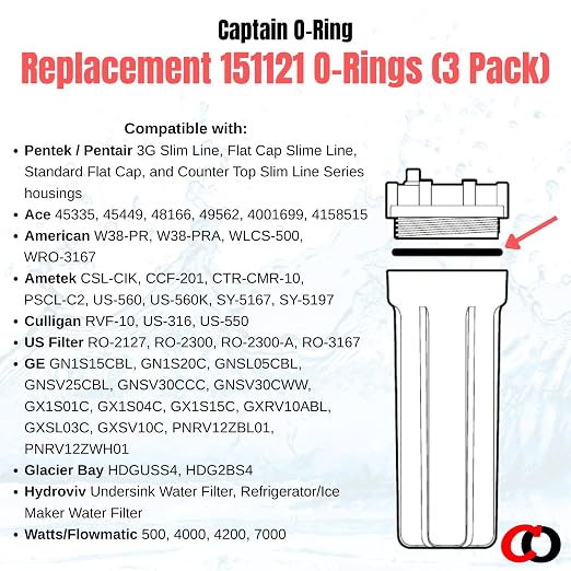 Captain O-Ring - Replacement 151121 / OR-38 / WS03X10001 / 10800-034 O-Rings - Image 2
