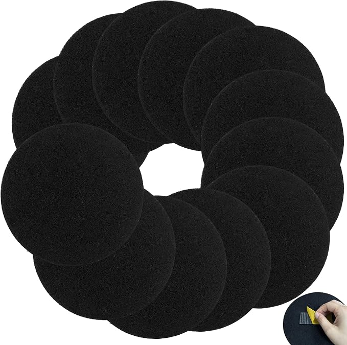7.25 inch Compost Filters for Countertop Bin Saiqiang 12Pack Charcoal Filter by Saiqiang