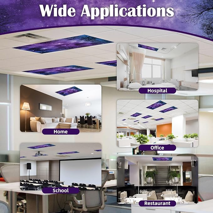 ANGSYLTH 8 Pcs Fluorescent Light Covers - Image 6