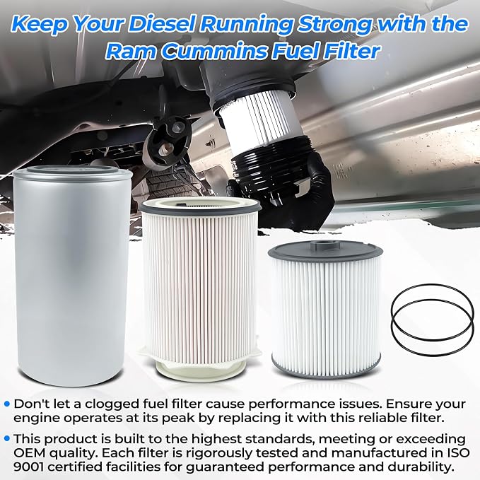 6.7L Cummins Fuel Filter Water Separator set - Image 6