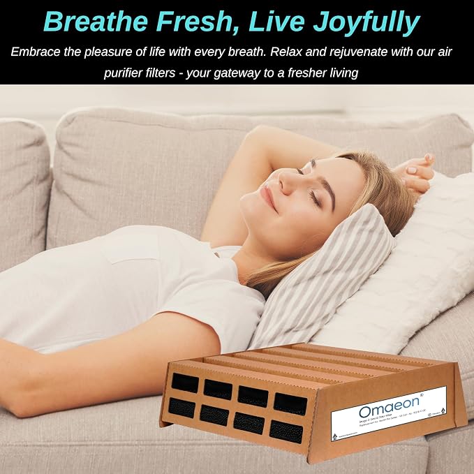 Omaeon Carbon Activated Air Purifier Replacement Filter Compatible - Image 7