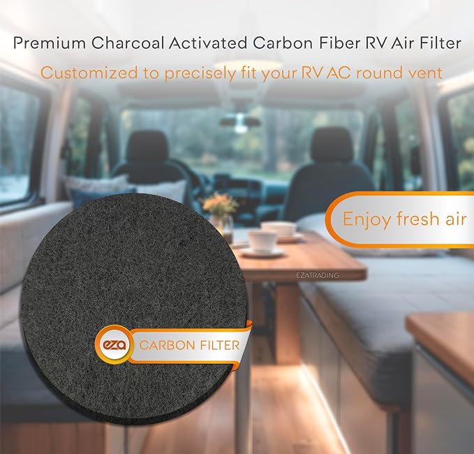 RV Premium Charcoal Activated Carbon Fiber Air Conditioner Filter - Image 3