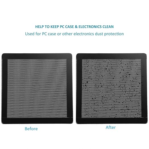 140mm 5.5inch Magnetic Frame PVC Dust Filter Grills - Image 6