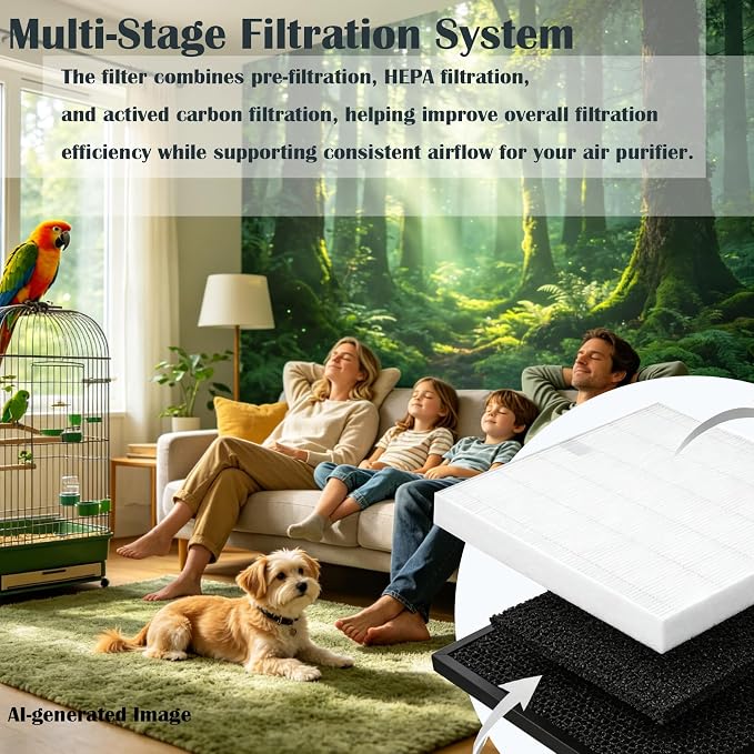 XQ Filter Replacement for Winix Tower: Air Purifier Pro XQ | part # - Image 5