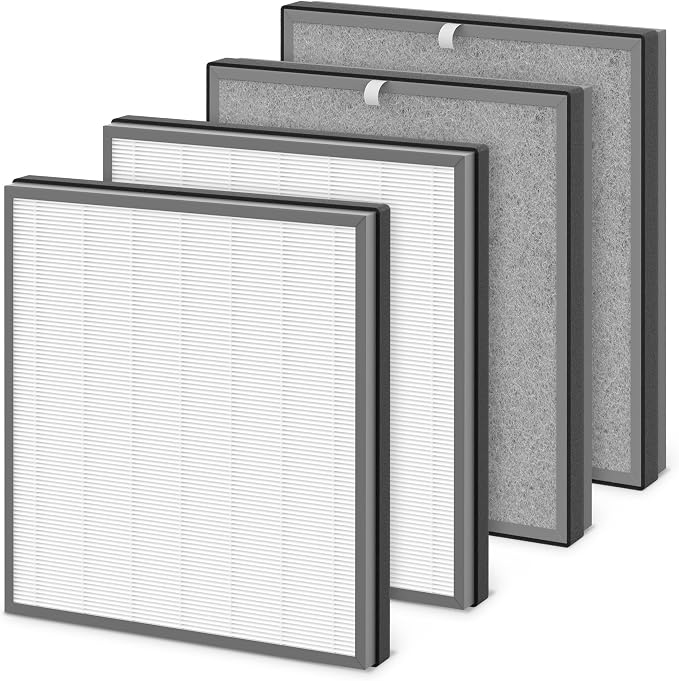 4 Packs HE400 Replacement Filter Compatible by FCFMY