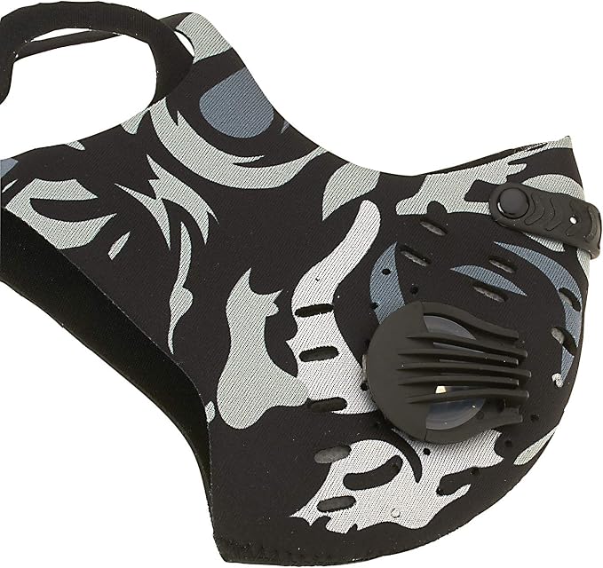 ASA Techmed Reusable Dual Air Breathing Valve Face Mask Cover by ASATECHMED