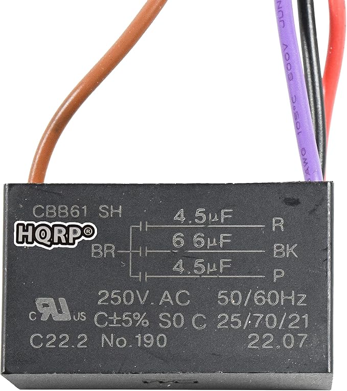 HQRP Capacitor CBB61 Compatible by HQRP