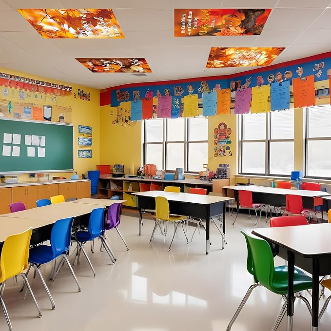8 Pcs Fluorescent Light Covers - Image 5