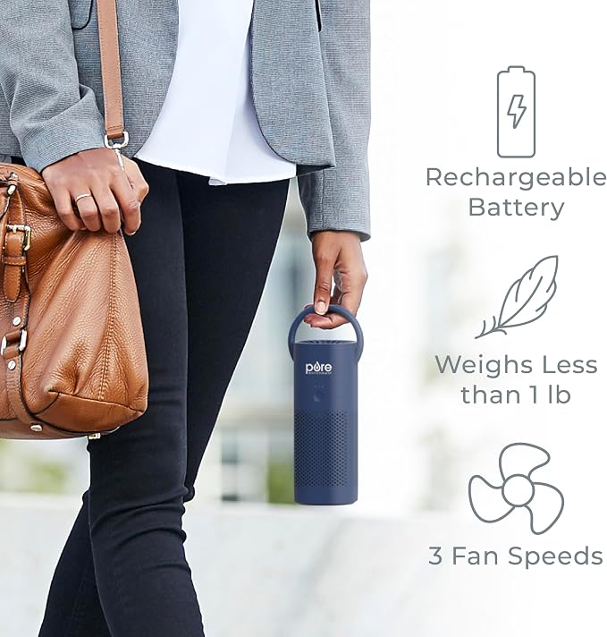 Pure Enrichment PureZone Mini Portable Air Purifier - Image 3