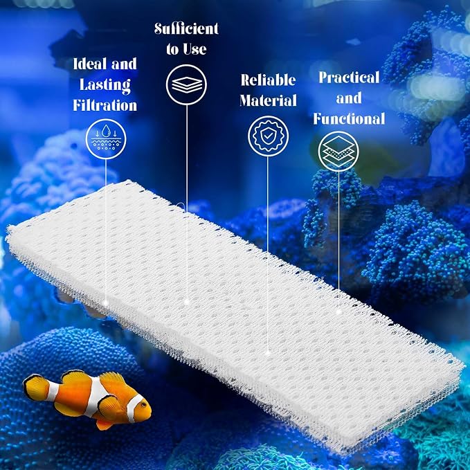Maxcheck 10 Pcs Biological Filter Screens Bio-Screen Pad Filter Pad - Image 4