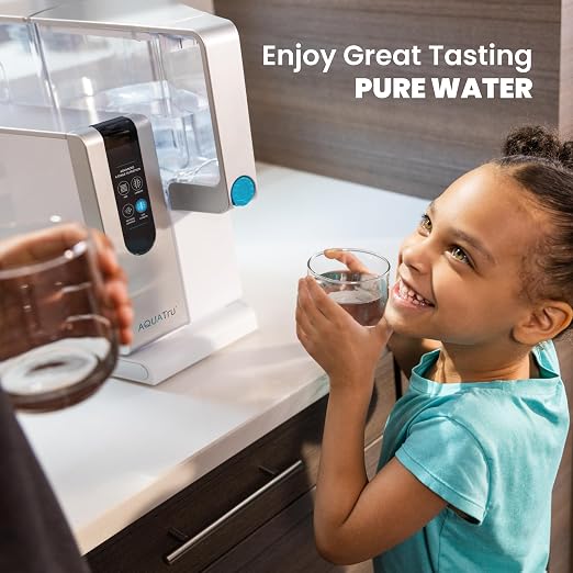 AquaTru Classic Alkaline Countertop Water Purifier | Certified 4-Stage Reverse - Image 5