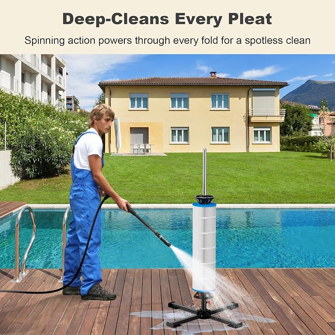 ROYOR Pool Filter Cleaner Stand Tool, Fit - Image 5