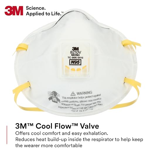 3M Particulate Respirator 8210V - Image 2