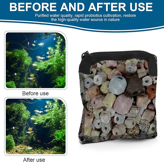 10Pcs Media Bags for Aquarium Fine Mesh Bag Aquarium Filter Media Bags - Image 5