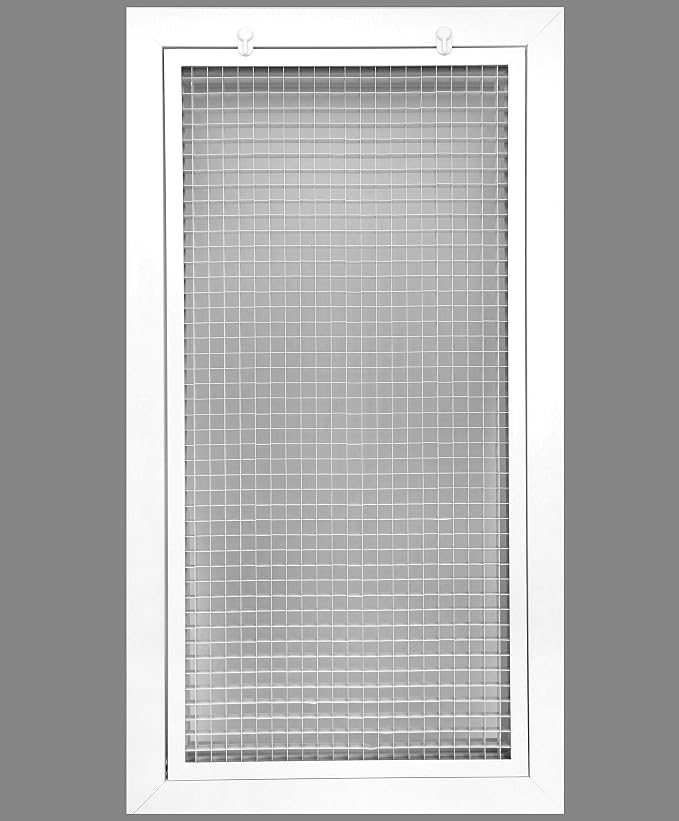 12" x 24" Cube Core Eggcrate Return Air Filter Grille by HVACPremium