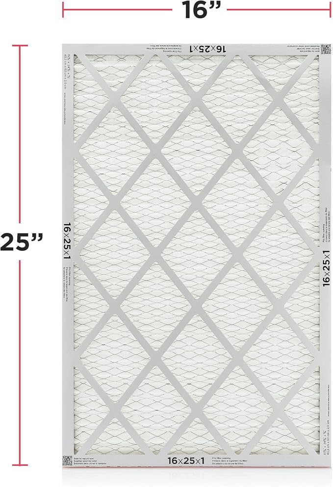 Frigidaire PureAir® 16x25x1 MERV 8 Allergen Electrostatic Pleated Air - Image 2