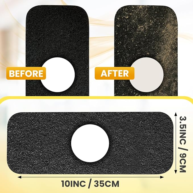 Kodia Ceiling Fan Filters for Blades – Activated Carbon Air Purifier Pads for - Image 3