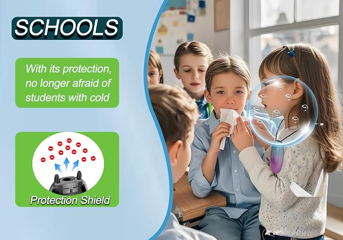 Portable Air Purifier, Vedawind Personal Air Purifier Necklace, Mini Size - Image 4