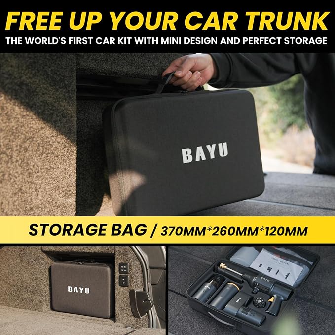 BAYU 6 in 1 Car Jump Starter Kit - Image 6
