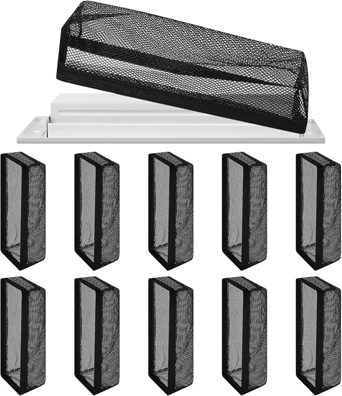 Zonon 12 Pcs 4 x 10 Inch Floor Register Cover Trap Vent Screen by Zonon